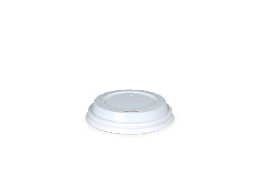 [1519987969-1] Koffiebeker deksels wit Ø63mm 1000st