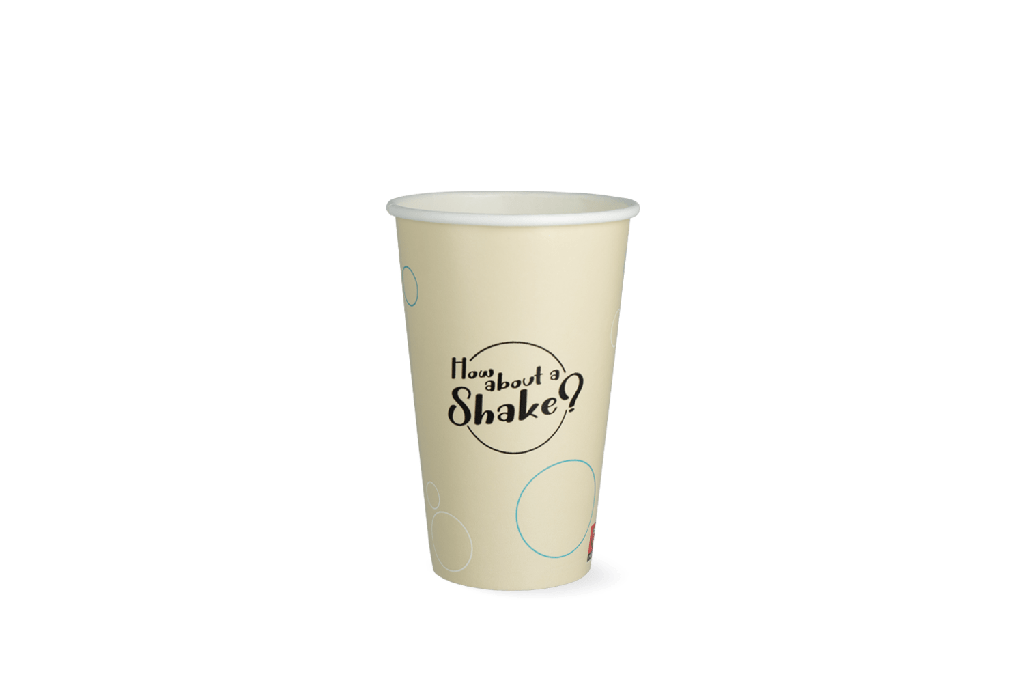 [1519988270-DRS-1] Milkshakebeker middel 400ml 16oz karton Bubble 1000st
