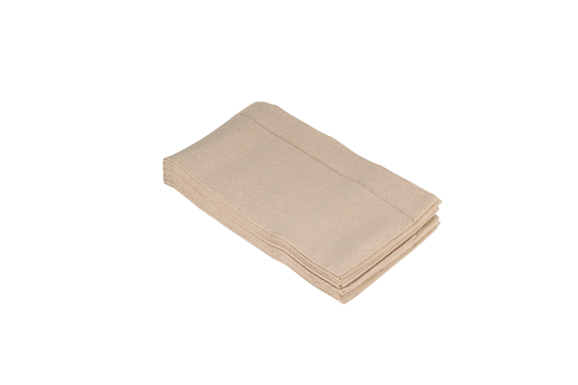 Servet nova vouw kraft 32x30 1 laag 4000st