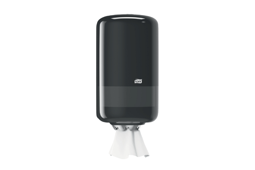 [1519925228] Tork® M1 Mini Centerfeed Dispenser Elevation Lijn Zwart (558008) 1st