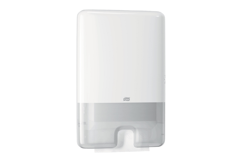 [1519925214] Tork H2 Xpress® Multifold Handdoek Dispenser Elevation-lijn Wit (552000) 1st