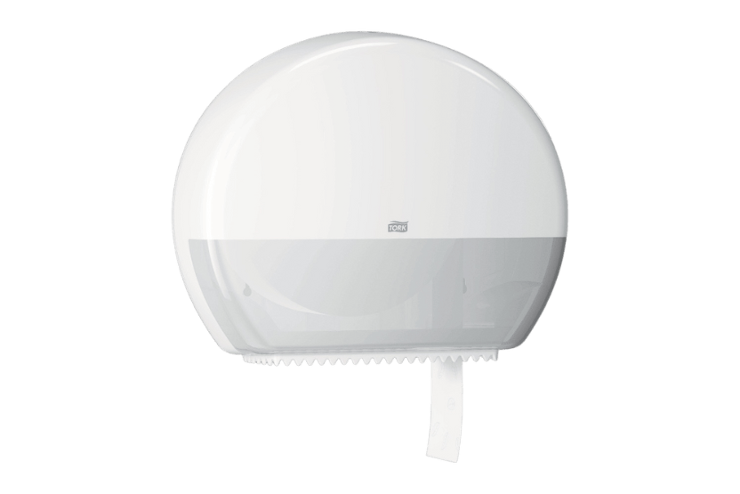 Tork® T1 Jumbo Toiletpapier Dispenser Hoge Capaciteit Elevation Lijn Wit (554000) 1st