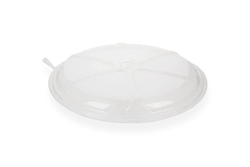 rPET deksel transparant t.b.v. snackpan 50st