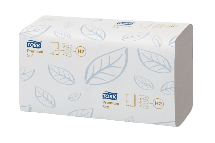 Tork Xpress® H2 Zachte Multifold Handdoeken 2-laags 21x110 vellen Wit (100288) 2310st