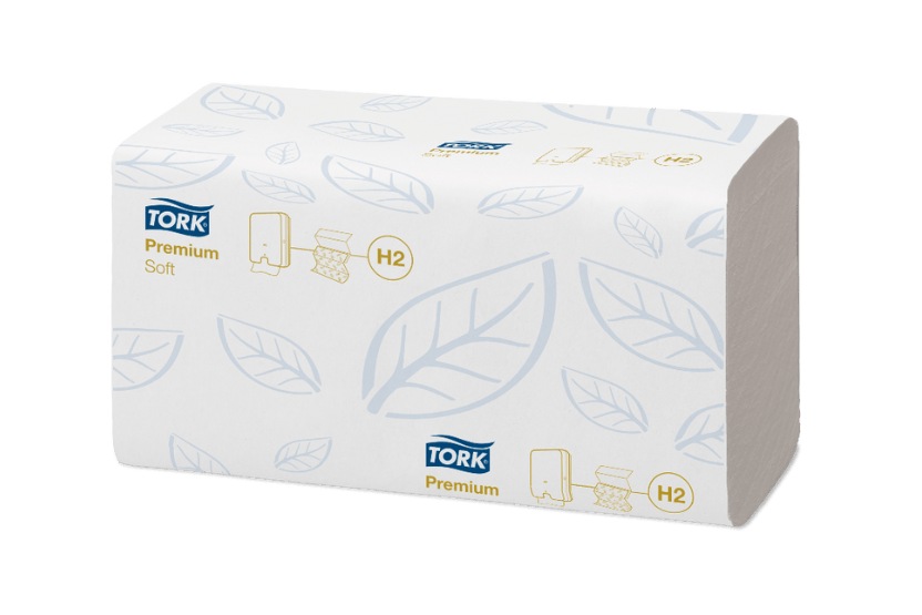 [1519925258] Tork Xpress® H2 Multifold Handdoeken 2-laags Z-vouw 21x150 vellen Wit Premium (100289) 3150st