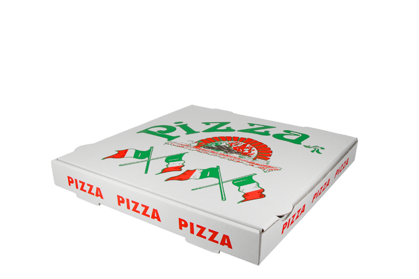 Pizzadozen 36x36x4cm "Pizza" print 100st