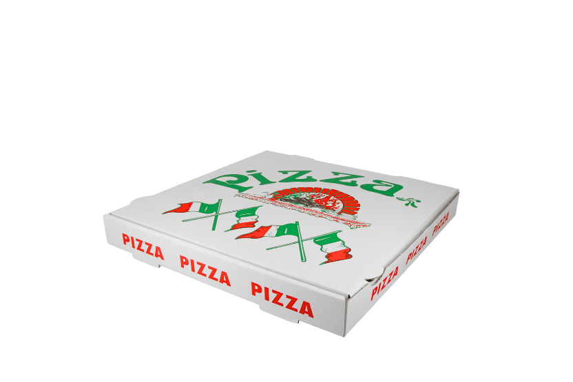 Pizzadozen 29x29x4cm "Pizza" print 100st