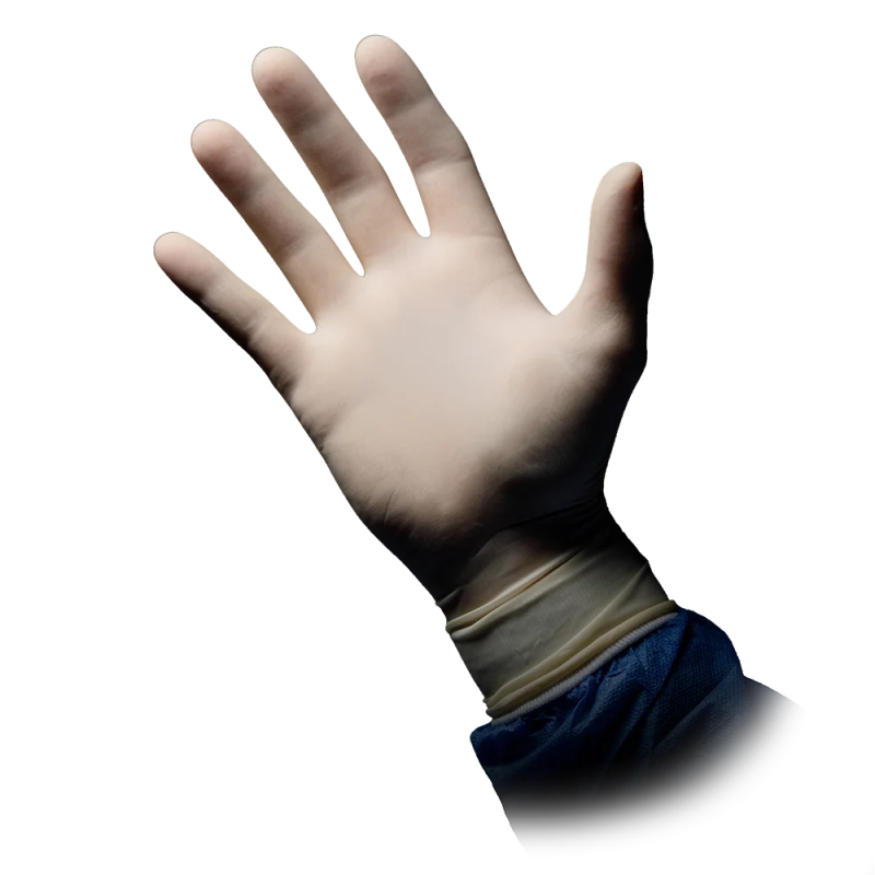 Chirurgisch steriel Latex Wegwerphandschoen Poedervrij Med-Comfort Wit Size 8,0 - 50 paar/doos 