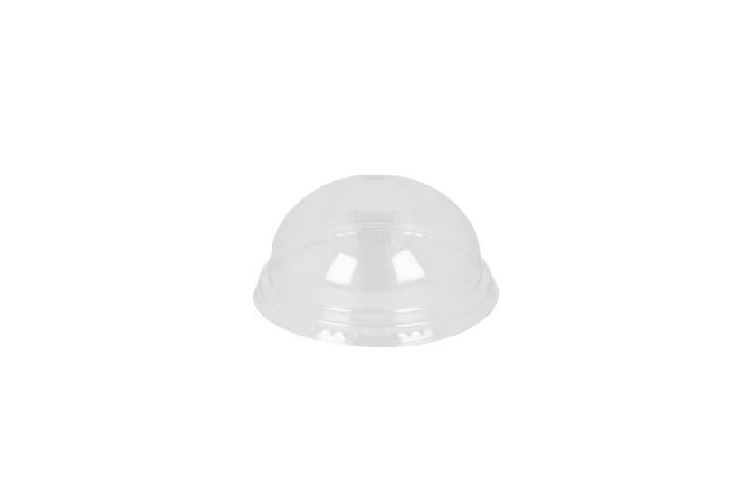 Deksel bol zonder gat Ø95mm rPET 1000st