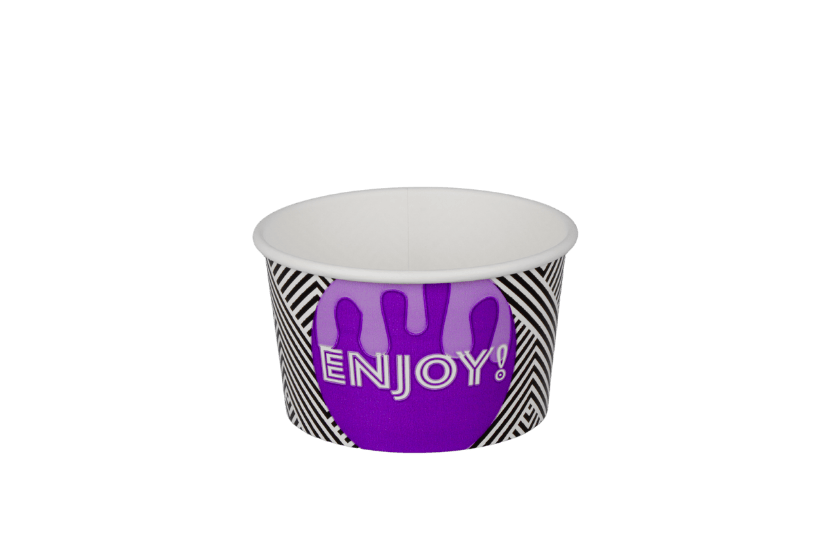 Ijsbeker 240ml Ø76mm 8oz karton ENJOY (71807) 1000st