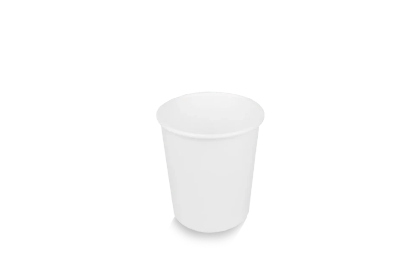 Kartonnen koffiebeker 120cc 4oz wit 1000st