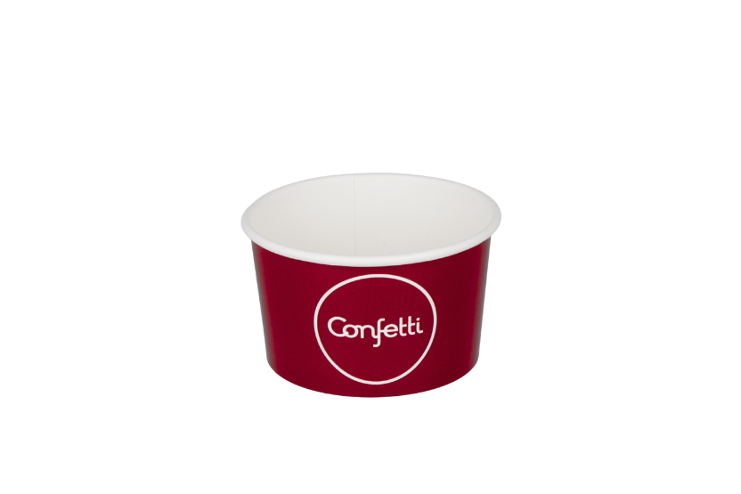 [1519926070] Ijsbeker 240ml Ø76mm 8oz karton CONFETTI (160276) 1000st
