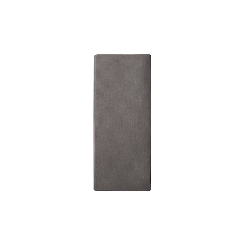 [84345] Servetten, 2-laags 1/4 vouw 20 cm x 20 cm zwart "Point to Point" - 2.000st