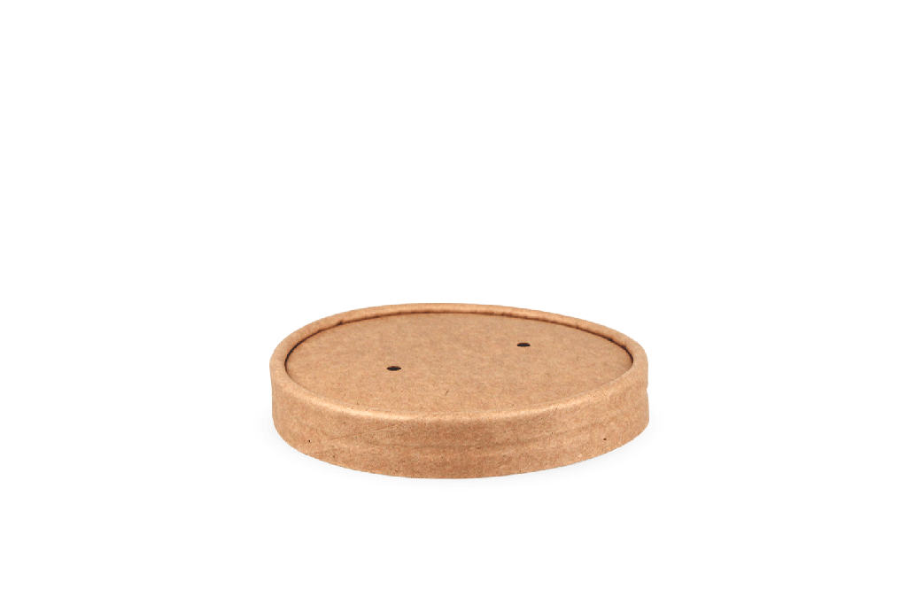 Deksel soepbeker Ø98mm kraft (71098K) 1000st