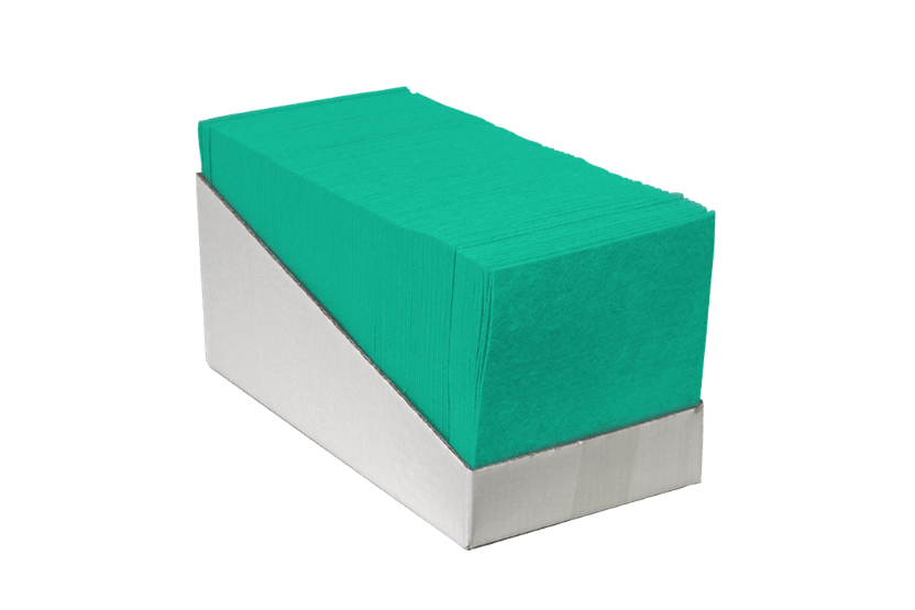 [1519926148] Sopdoek 38x40cm groen 65st