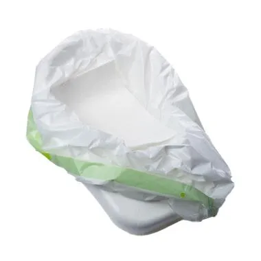[9939856] Hygie bedpan toiletstoel opvangzakken met absorberende inleggers 700ml - 20st