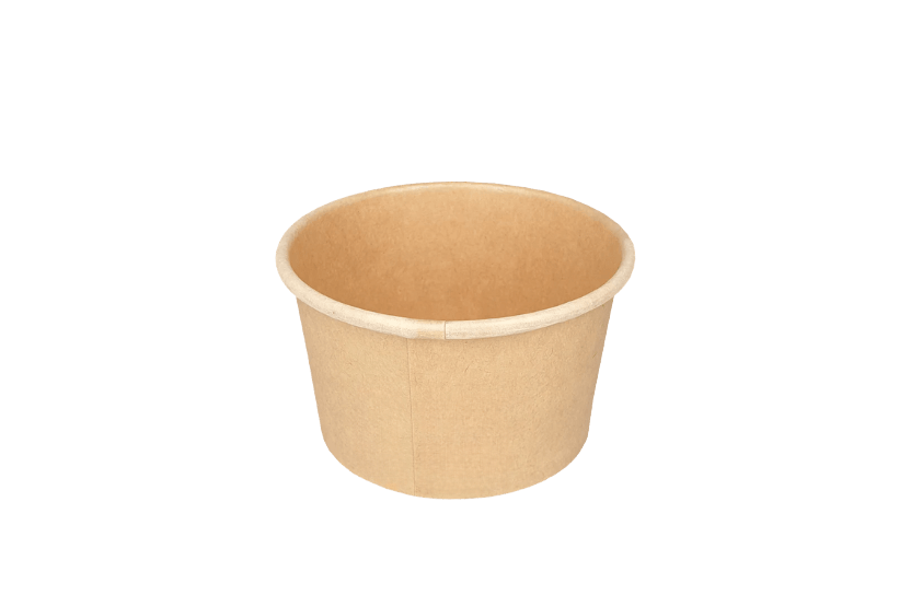 Bakje 90cc Ø75mm 3oz karton kraft BIO 1000st