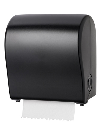 [28314] Handdoekroldispenser kunststof zwart