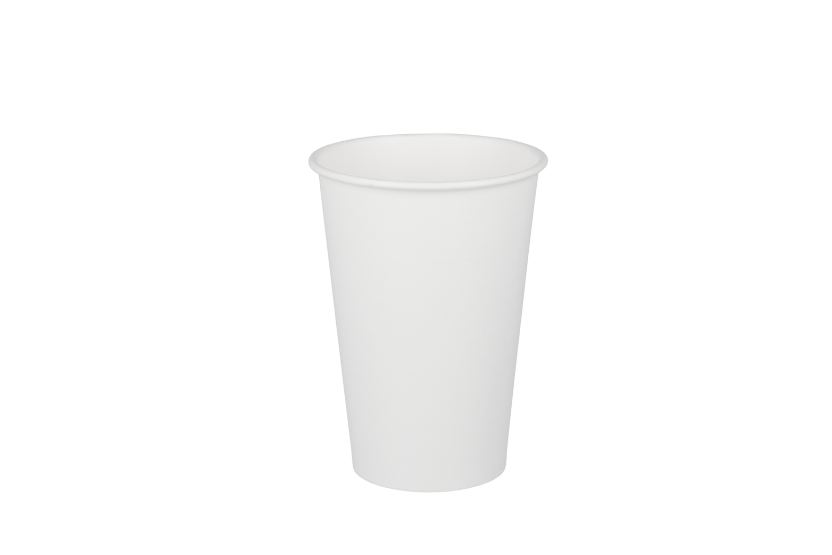 Kartonnen koffiebeker 250cc 9oz wit 1000st