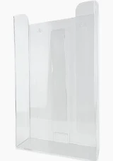 Handschoenenbakhouder | Acryl | met veer | 3-delig 3 bakjes van acryl met veer, voor 3-voudige vulling, afmetingen: 410 x 246 x 81 mm, voor wandmontage