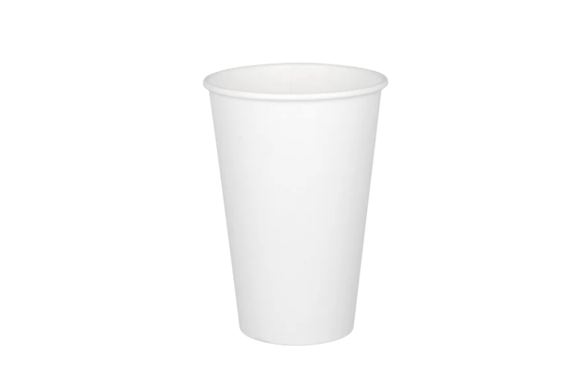 Kartonnen koffiebeker 360cc 12oz Double wall wit 500st