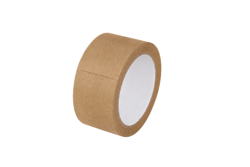 [1519926202] Tape papier 50mmx50mtr Bruin 36st