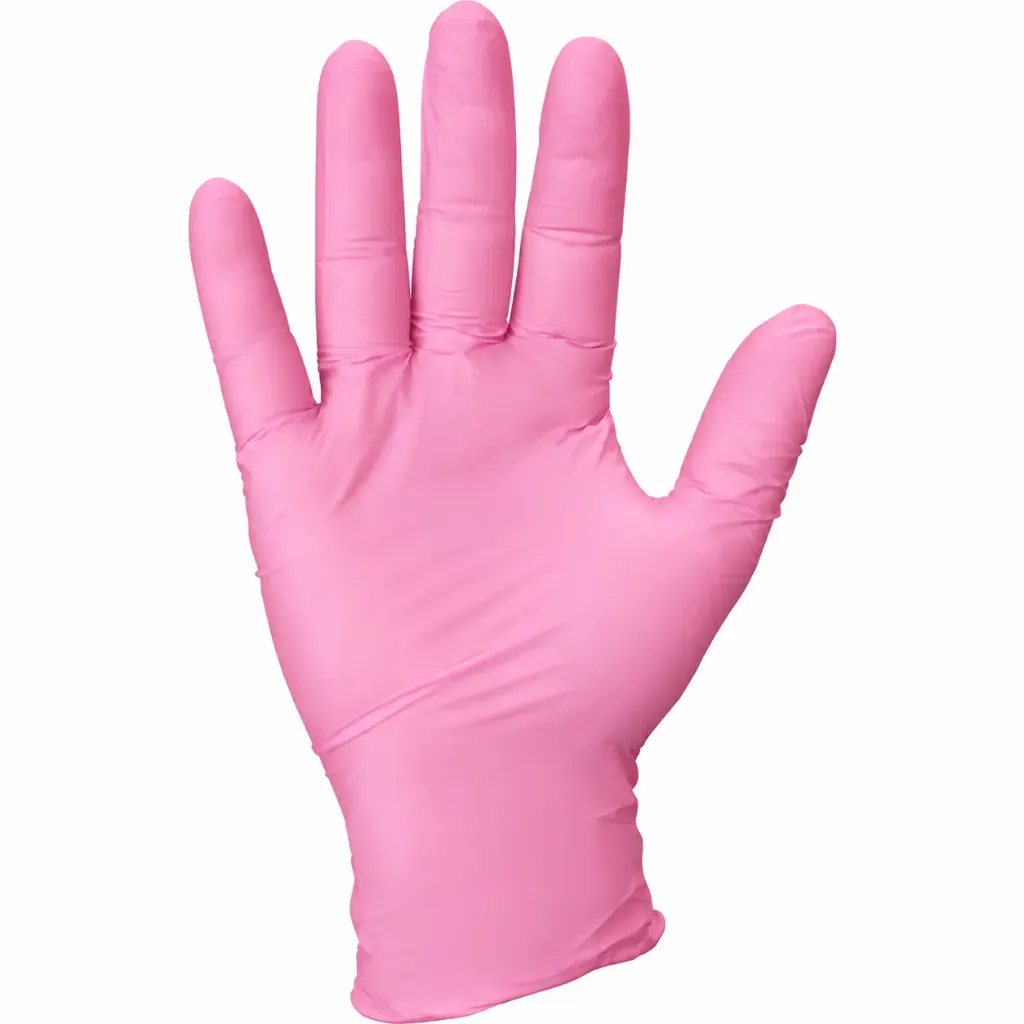 Nitril Wegwerphandschoen Poedervrij Roze - 3,5 gr 100/doos
