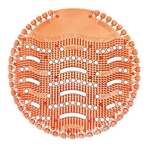 Urinoirmat Fruit oranje Doos 12st