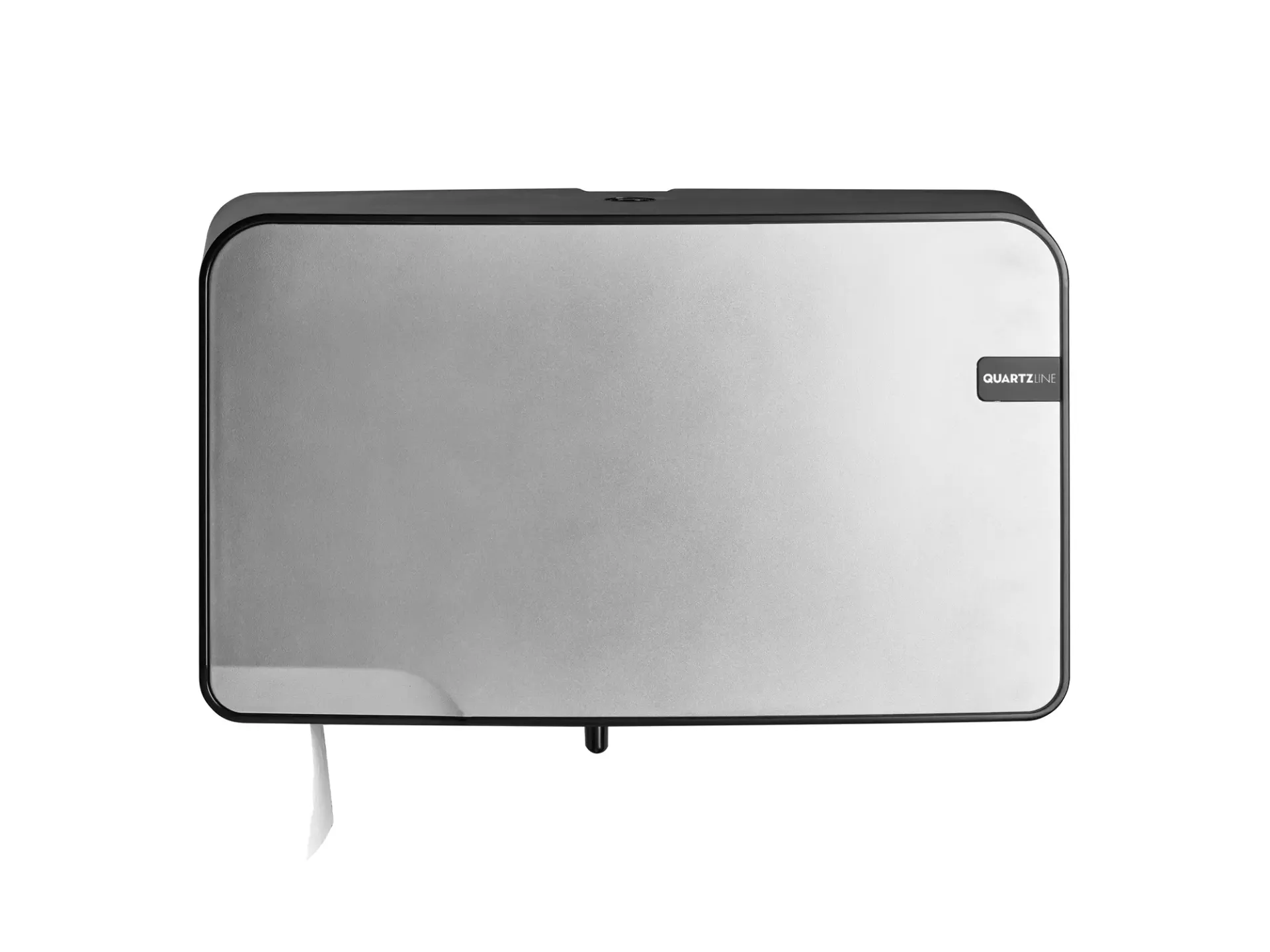 Toiletpapier Dispenser Mini Duo Jumbo Quartz Zilver