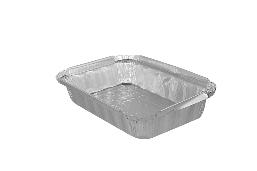 Aluminium lasagne/kapsalon bakje 700ml laag 1000st