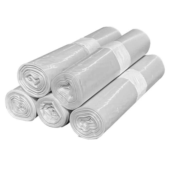 Afvalzak LDPE 60x90cm T50 transparant 20x20st/doos