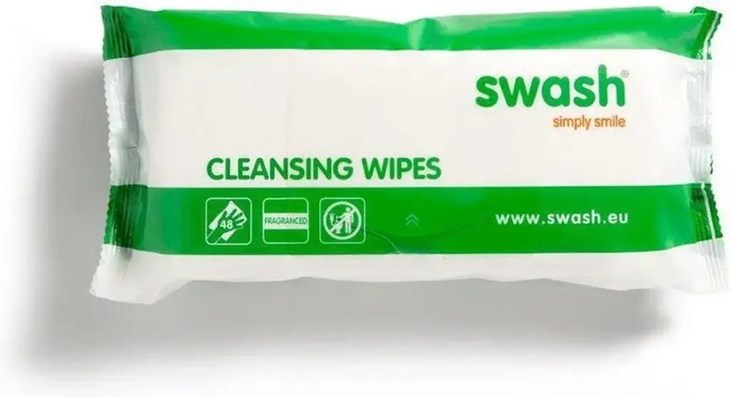 [L05012-48] Swash® Cleansing  Wipes - Ongeparfumeerd - 48 stuks x 12 pakken/doos