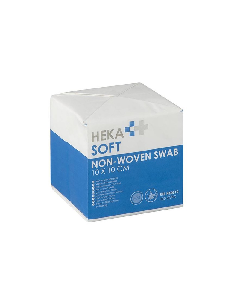 HEKA Gaas Kompres 10 x 10 cm - 4 lagen - 100 stuks