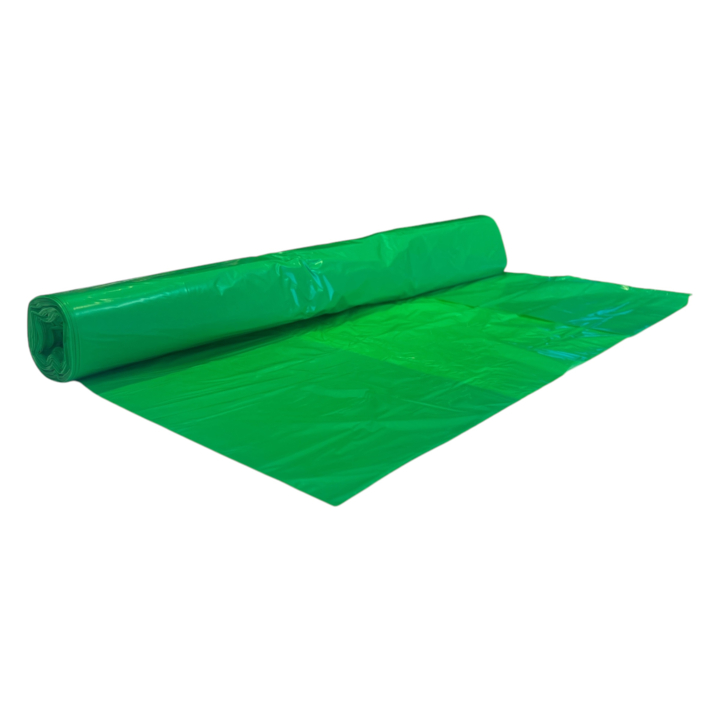 Afvalzak HDPE 70x110cm T25 groen 500st/doos