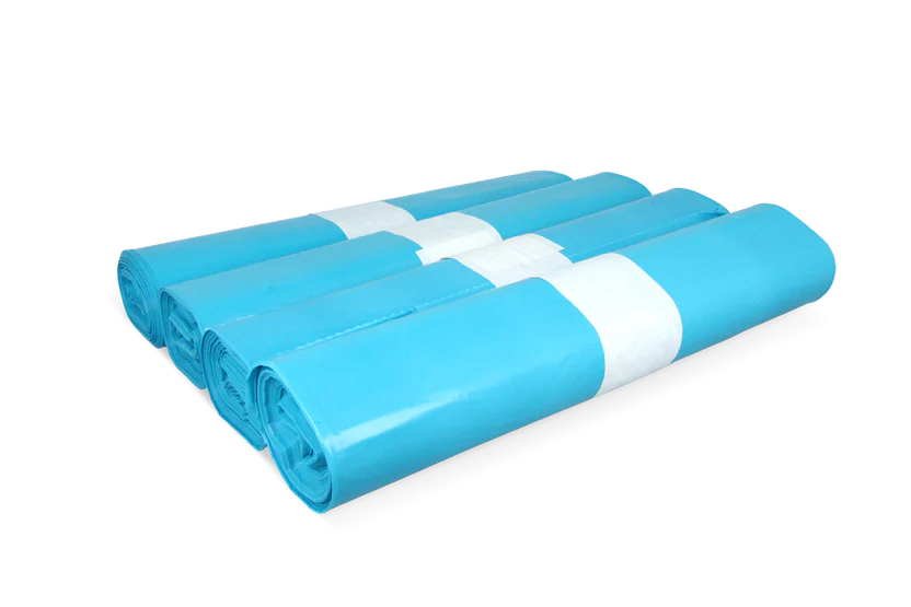 Afvalzak LDPE 90x110cm T50 blauw 10x20st/doos