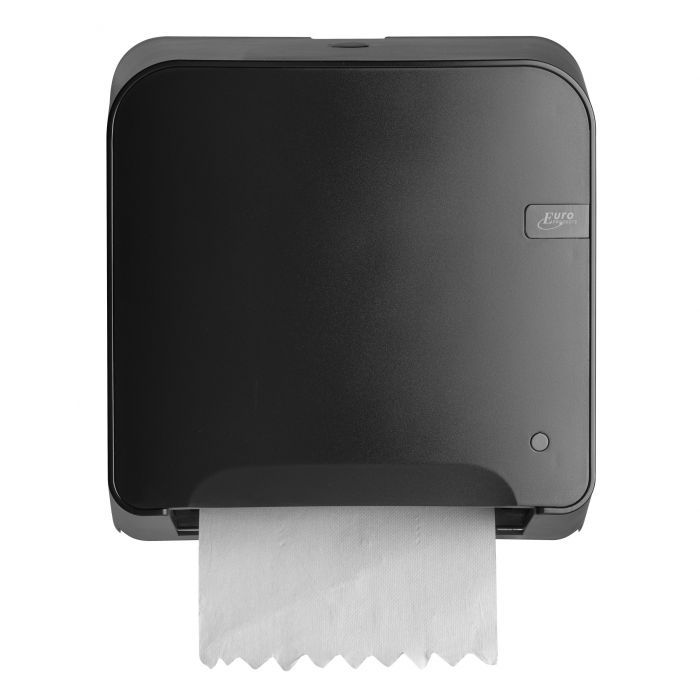 Handdoekrol Dispenser Mini Matic XL Zwart Quartz