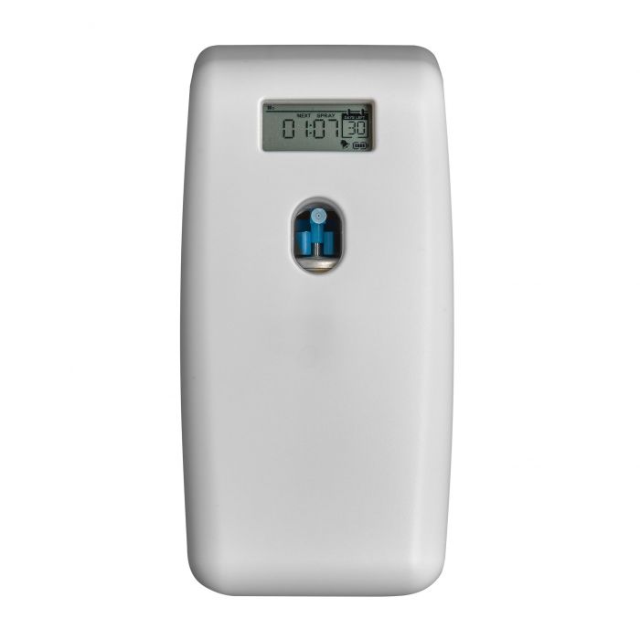 [448501] Luchtverfrisser Dispenser Digitaal Quartz Wit
