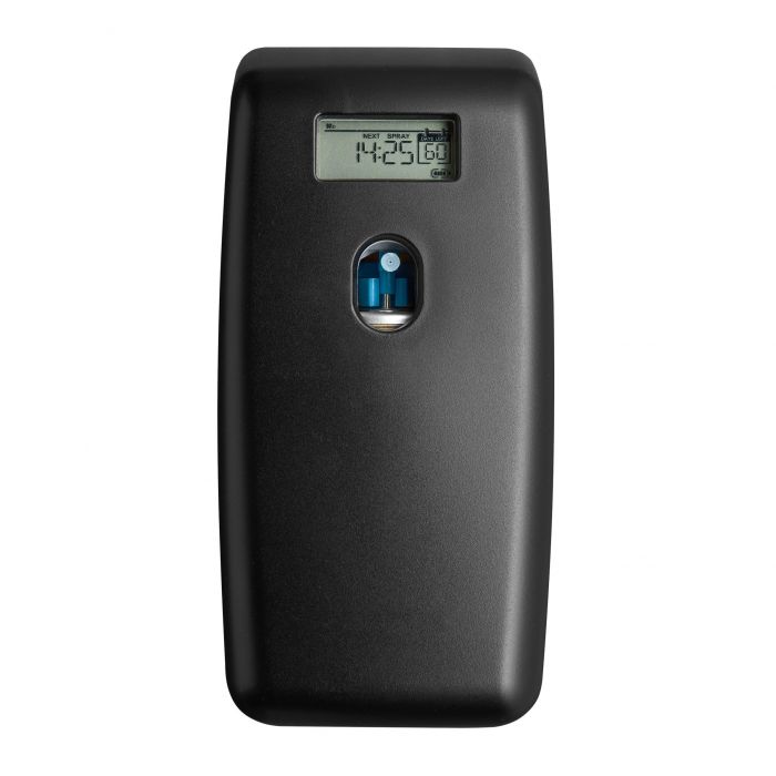 Luchtverfrisser Dispenser Digitaal Quartz Zwart