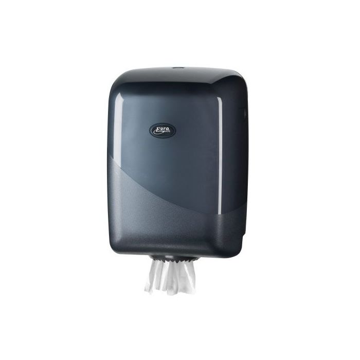 Poetspapier Dispenser Midi Pearl Zwart