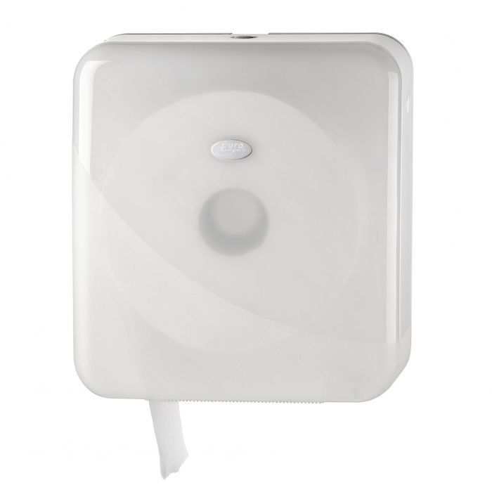 Toiletpapier Dispenser Maxi Jumbo Pearl Wit