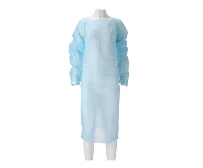 Blauw Schort CPE Non Woven 300/doos