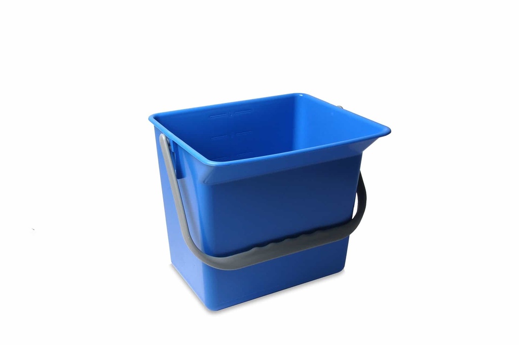Emmer 6L Vierkant Blauw