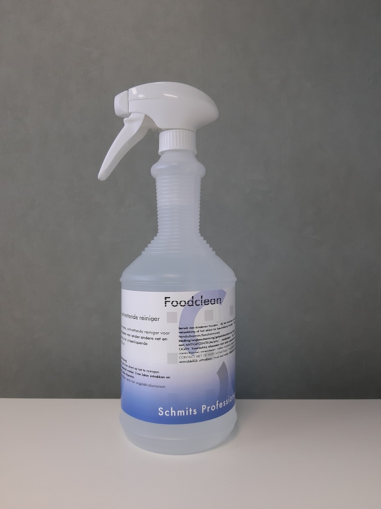 [40714] Foodclean Ontvetter Spray 6x1 liter - Schmits Professional