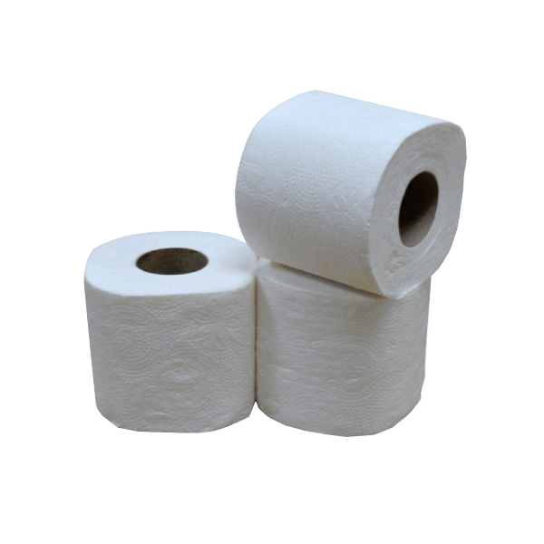 Toiletpapier 2-laags cellulose 400 vel hoogwit 40st