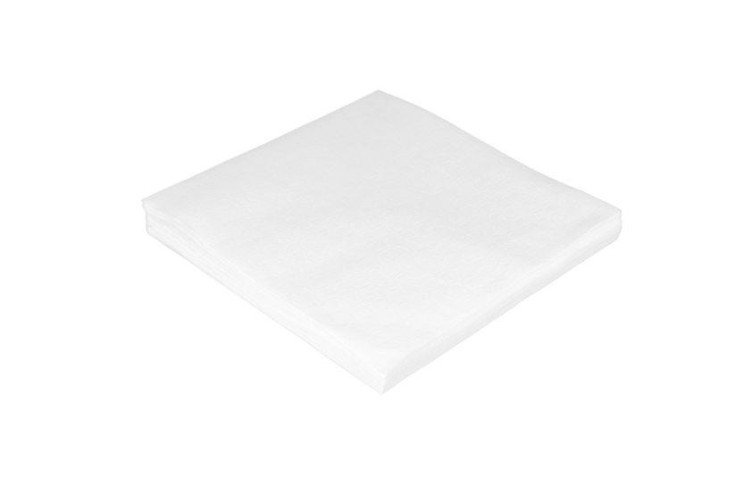 [1519988151] Servet 1 laags 1/4 vouw 33x33cm papier wit 4500st