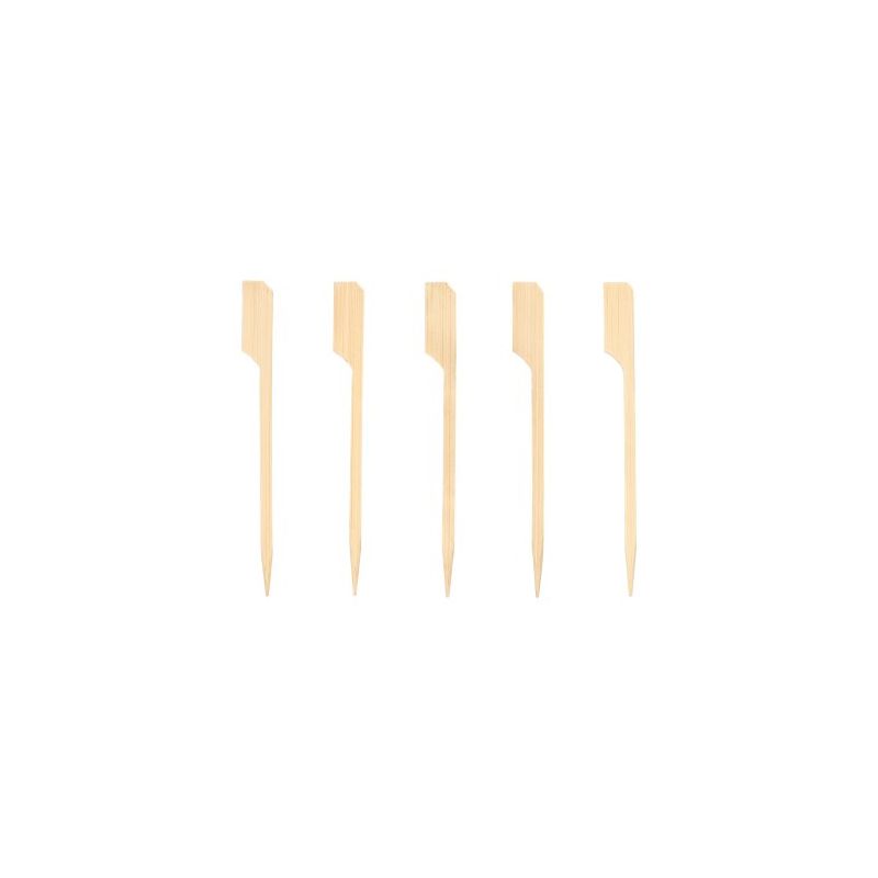 Bamboe amuse prikker "pure" 9 cm "Golf", fingerfood spies 1500st
