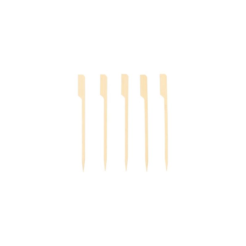 [16730] Bamboe amuse prikker "pure" 12 cm "Golf", fingerfood spies 1500st