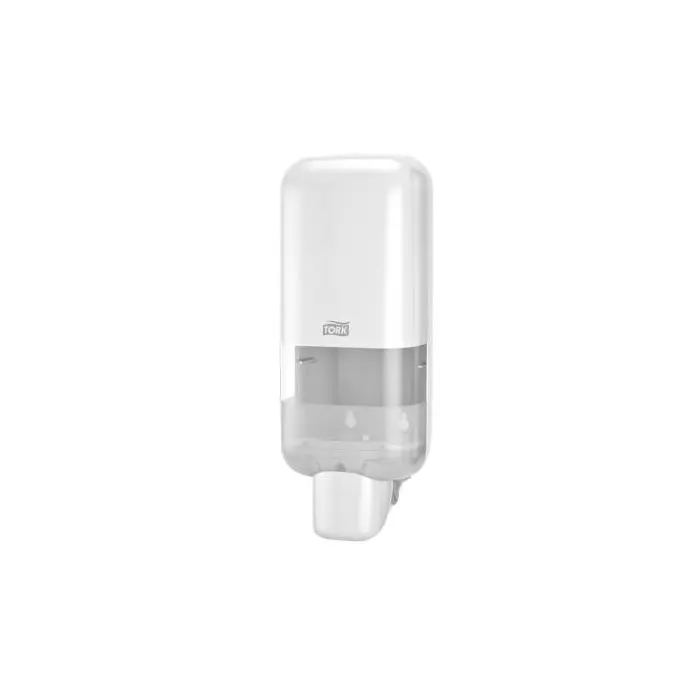 [64500] Tork S4 Elevation zeep en handdesinfectie dispenser wit