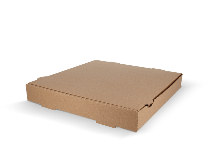 Pizzadozen 36x36x4cm kraft bruin BIO 100st