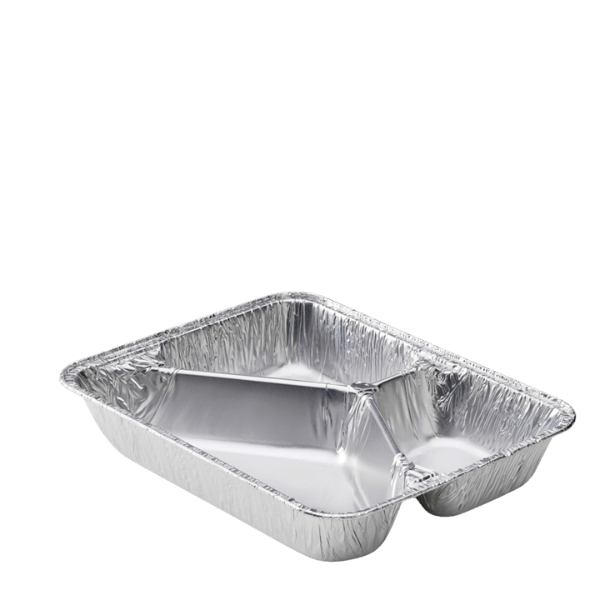 Aluminium 3-vaks schaal 227x177x39mm R819G 500st